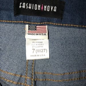 Fashion Nova classic high waisted skinny jeans